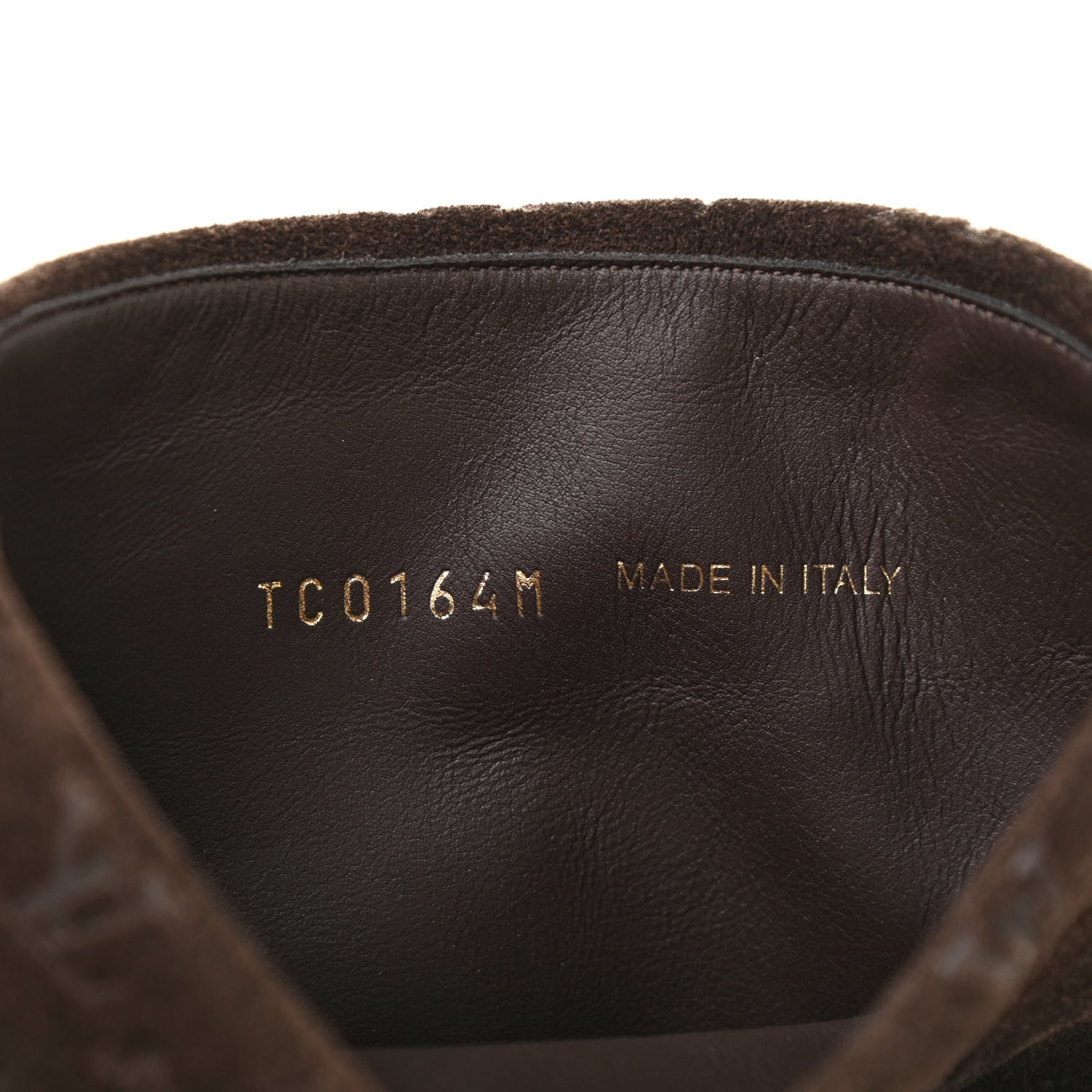 Louis Vuitton Suede Monogram Low Boots 35.5 Brown 6 of 7