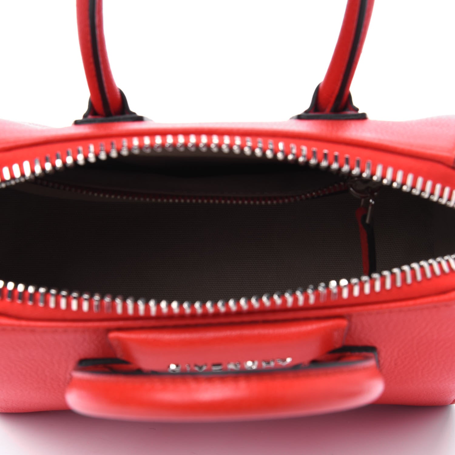Givenchy Sugar Goatskin Mini Antigona Pop Red 4 of 5