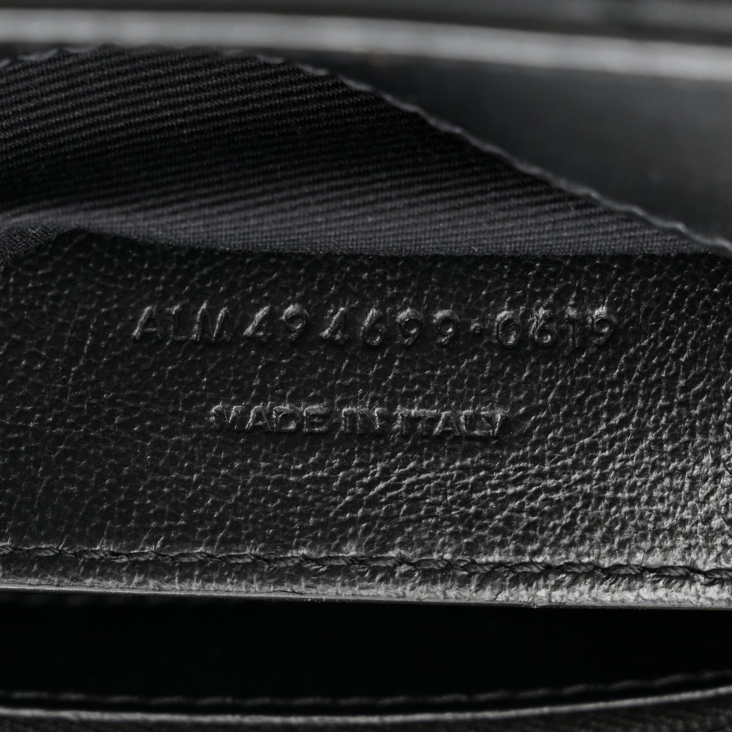 Calfskin Y Quilted Monogram Small Loulou Chain Satchel Black