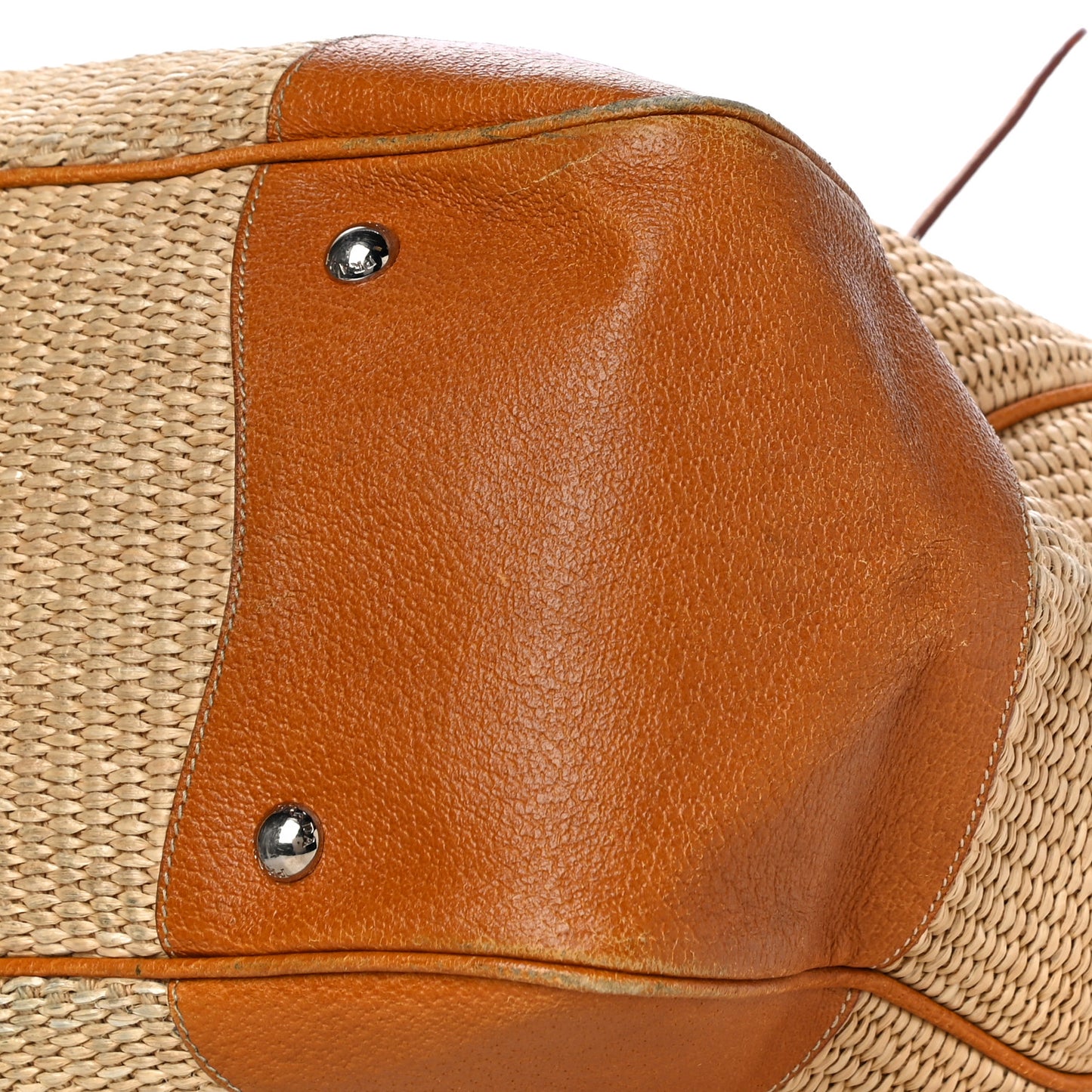 Paglia Cinghiale Frame Bag Naturale Cuoio