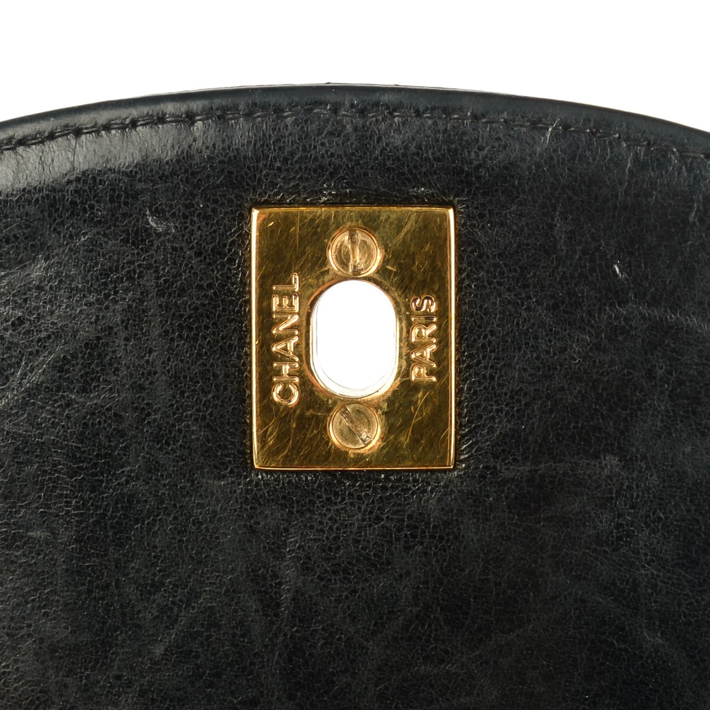 Lambskin Quilted Backpack Black