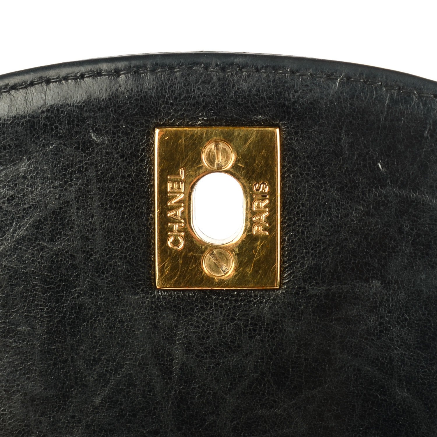 Chanel Lambskin Quilted Backpack Black 5 of 9