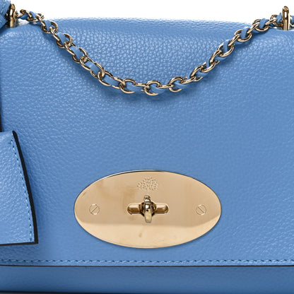Mulberry Small Classic Grain Calfskin Small Lily Flap Cornflower Blue 7 of 9