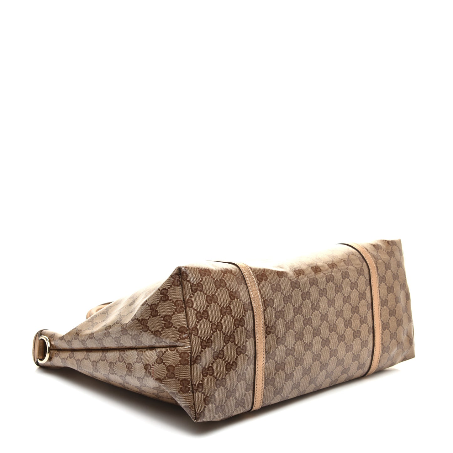 Crystal Monogram Large Joy Tote Gold