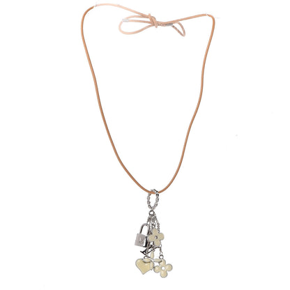 Louis Vuitton Sweet Monogram Pendant Necklace White 3 of 4