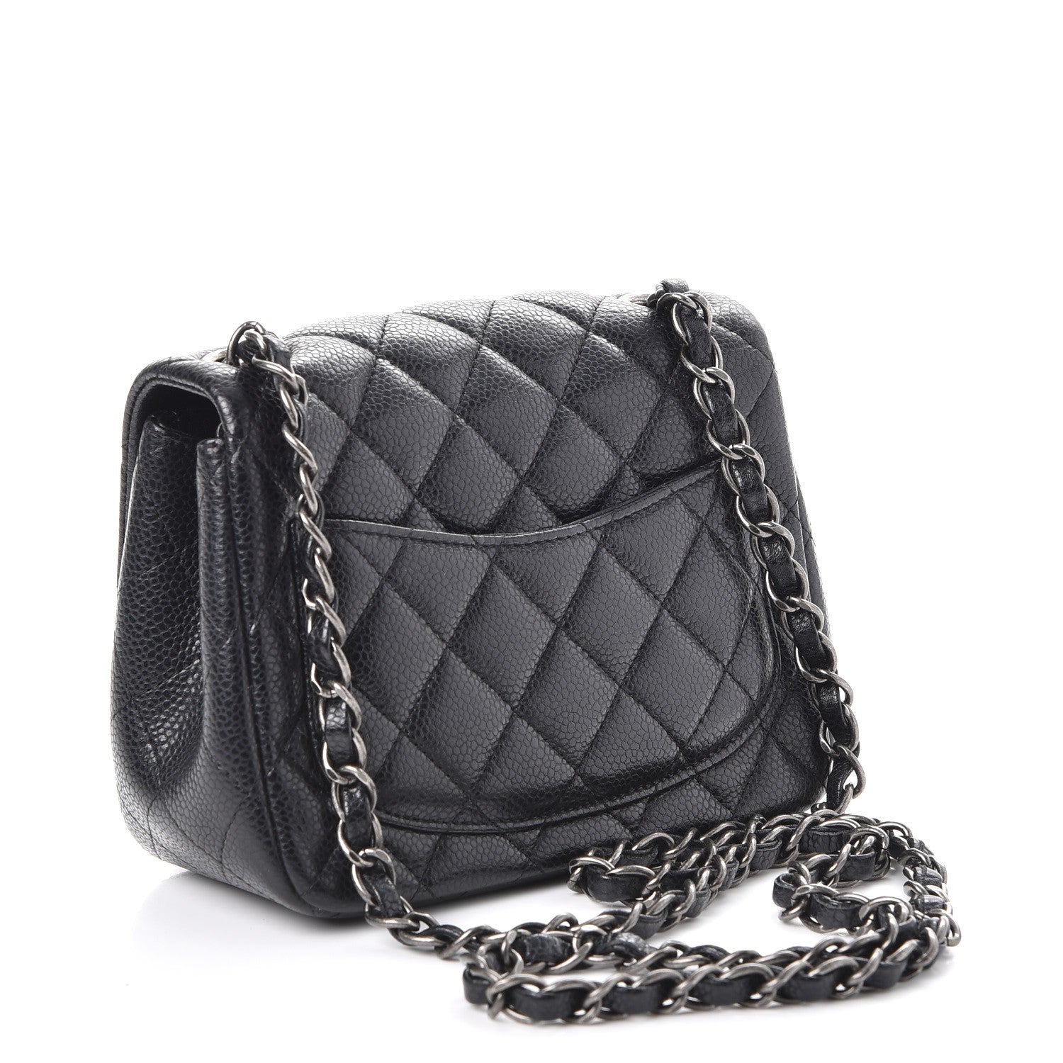 Chanel Caviar Quilted Mini Square Flap Black 4 of 10