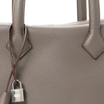 Hermes Taurillon Clemence Victoria II 35 Etain 8 of 10