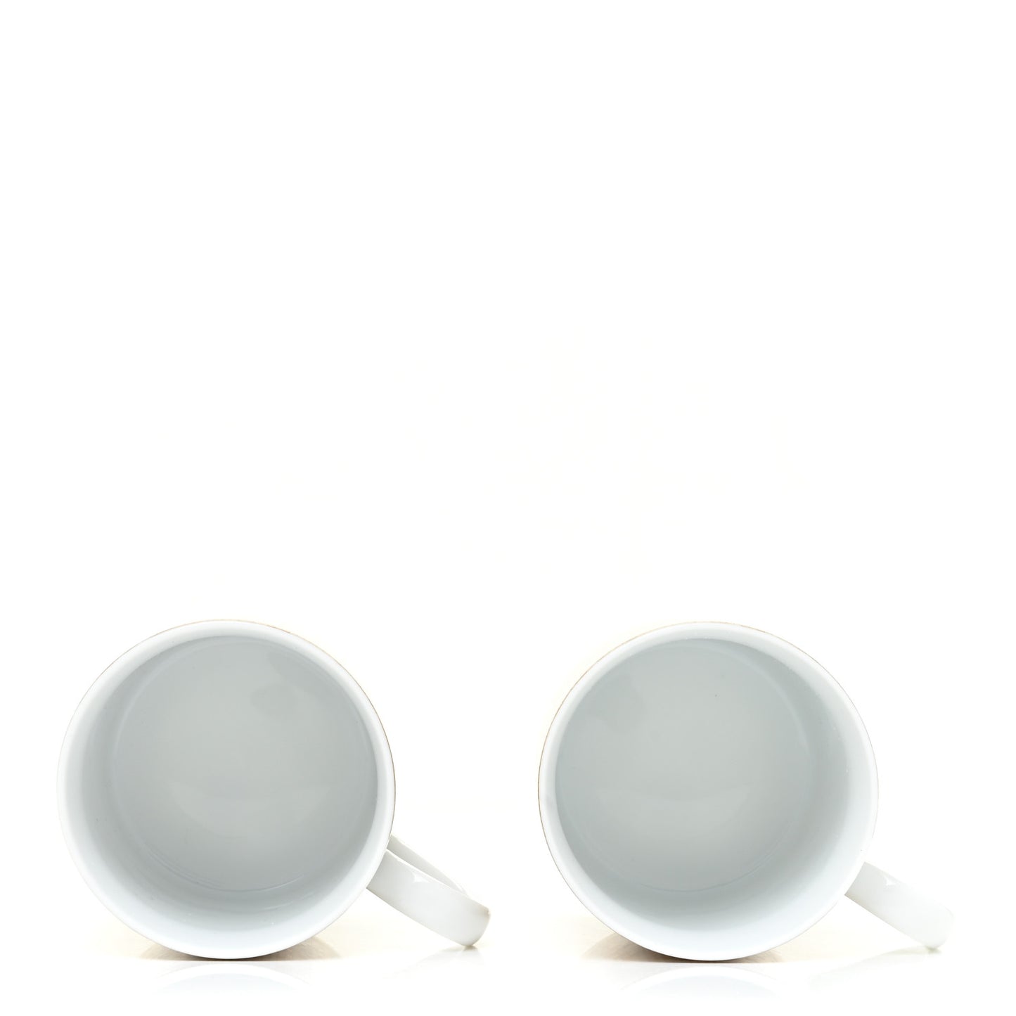 Porcelain Mosaique au 24 Mug Set of 2 Gold