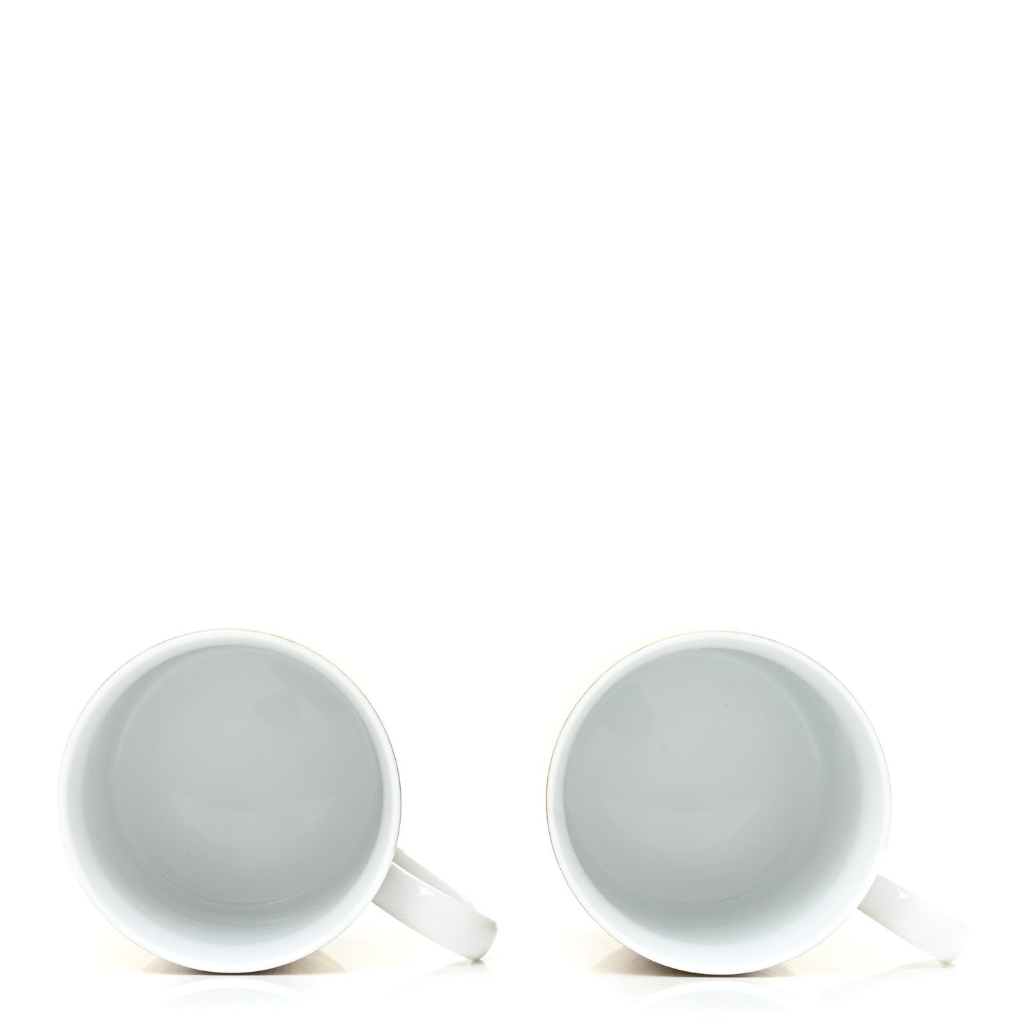 Hermes Porcelain Mosaique au 24 Mug Set of 2 Gold 5 of 8