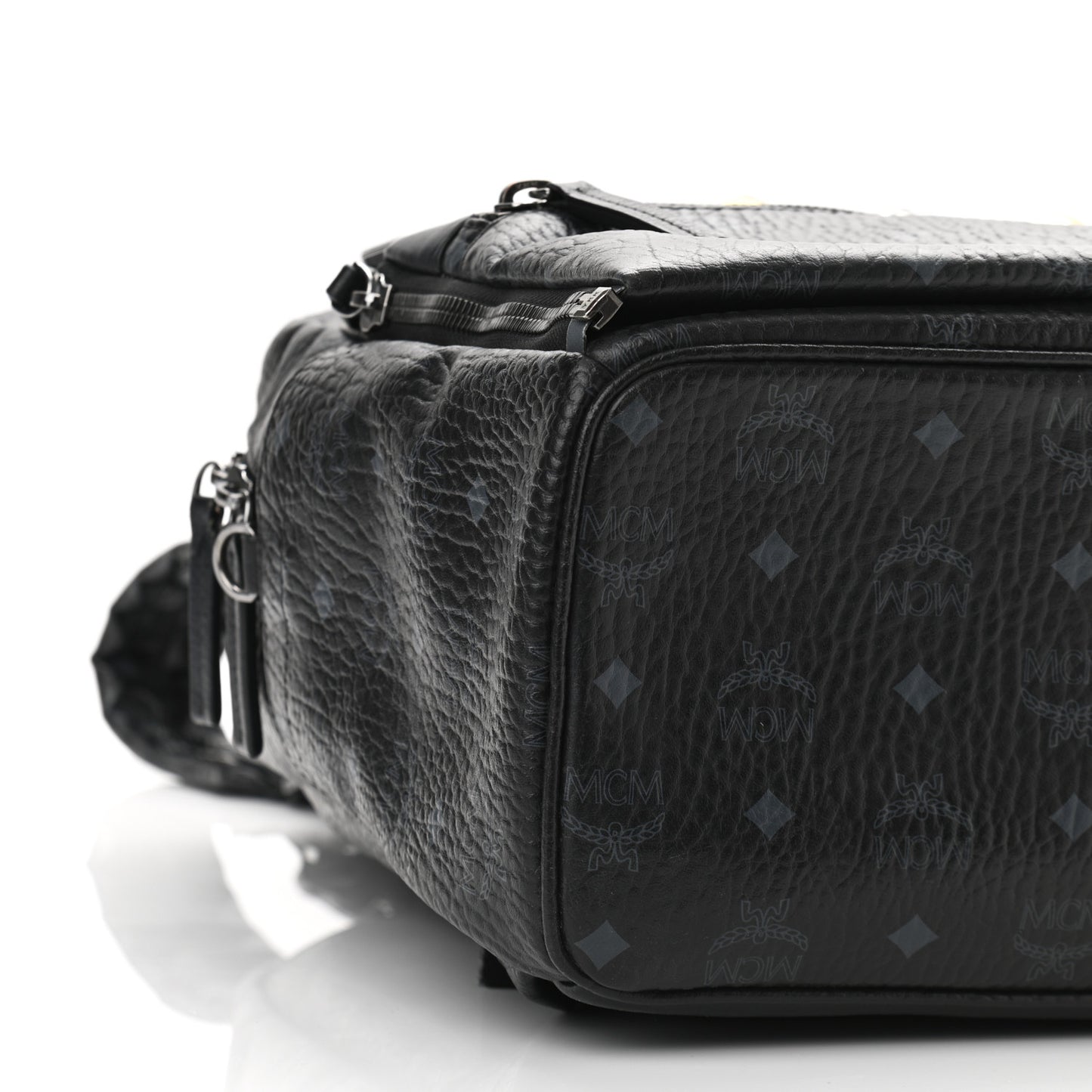 Visetos Medium Studded Dual Stark Backpack Black