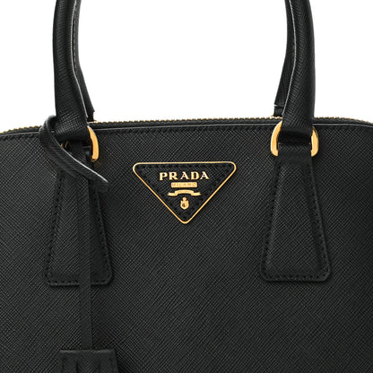 Prada Saffiano Lux Mini Promenade Tote Black 10 of 10