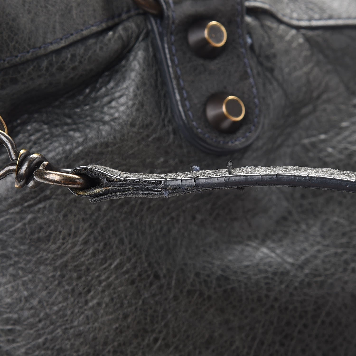 Balenciaga Agneau Classic Hardware Town Anthracite 11 of 13