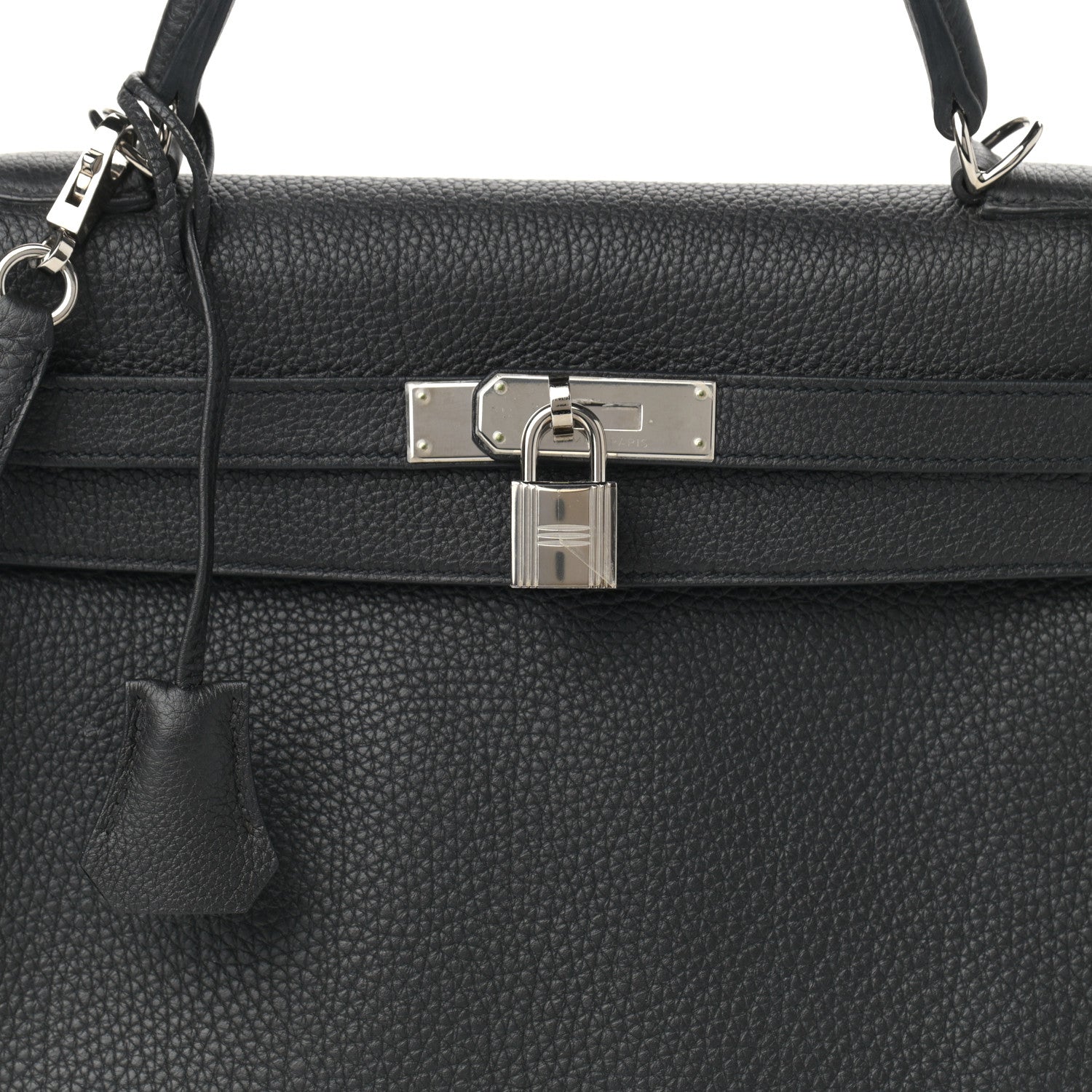 Hermes Togo Kelly Retourne 32 Black 8 of 12