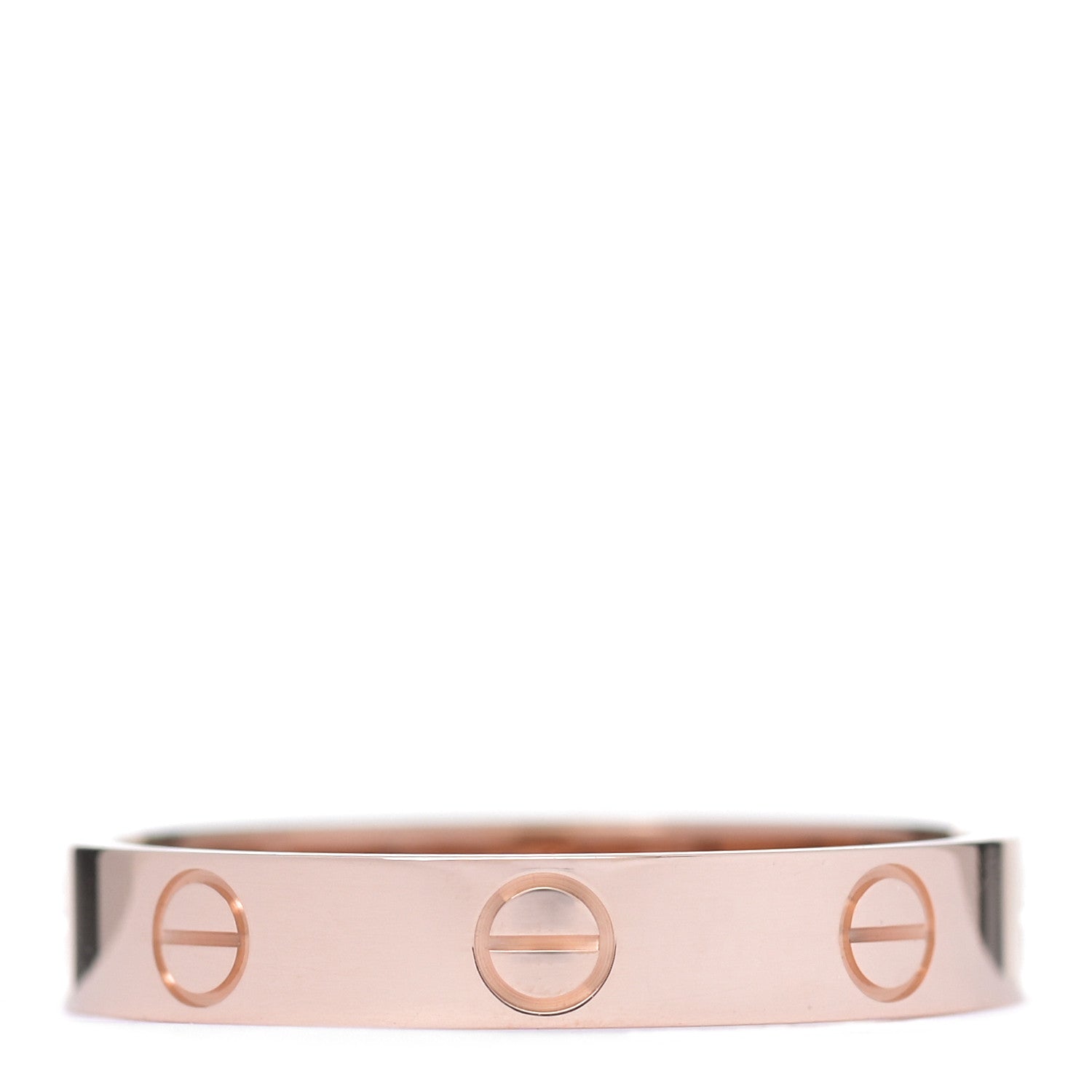 Cartier 18K Pink Gold 3.5mm LOVE Wedding Band Ring 57 8 1 of 5