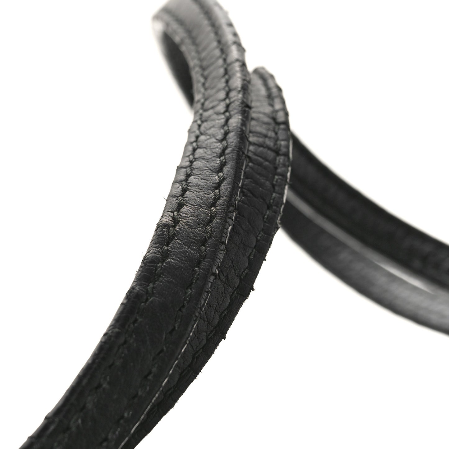 Pebbled Calfskin Medium Swing Tote Black