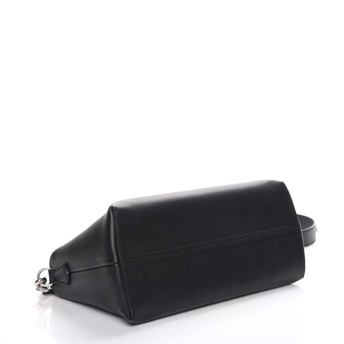 Fendi Vitello Dolce Medium By The Way Boston Bag Black 4 of 8