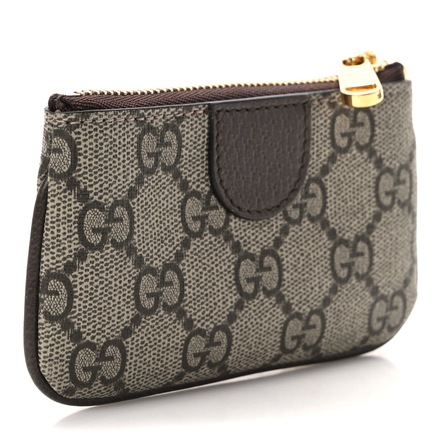 Gucci GG Supreme Monogram Web Ophidia Key Case Beige New Acero 3 of 9