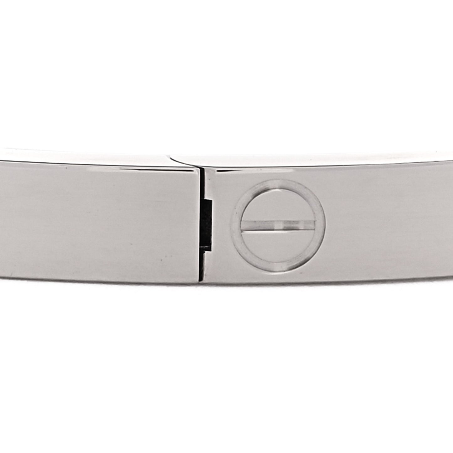 18K White Gold Small LOVE Bracelet 18