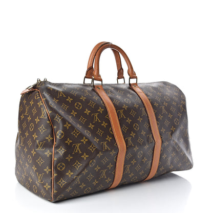 Louis Vuitton Monogram Keepall 50 3 of 17