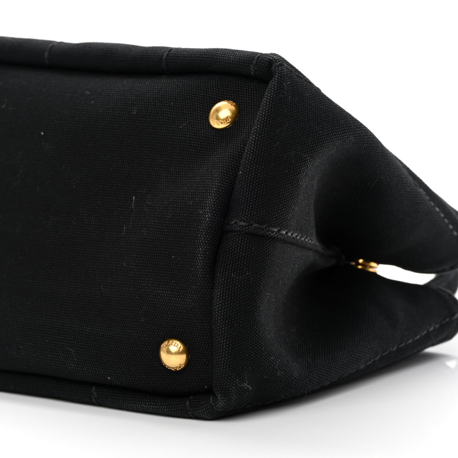 Prada Canapa Small Logo Tote Black 10 of 11