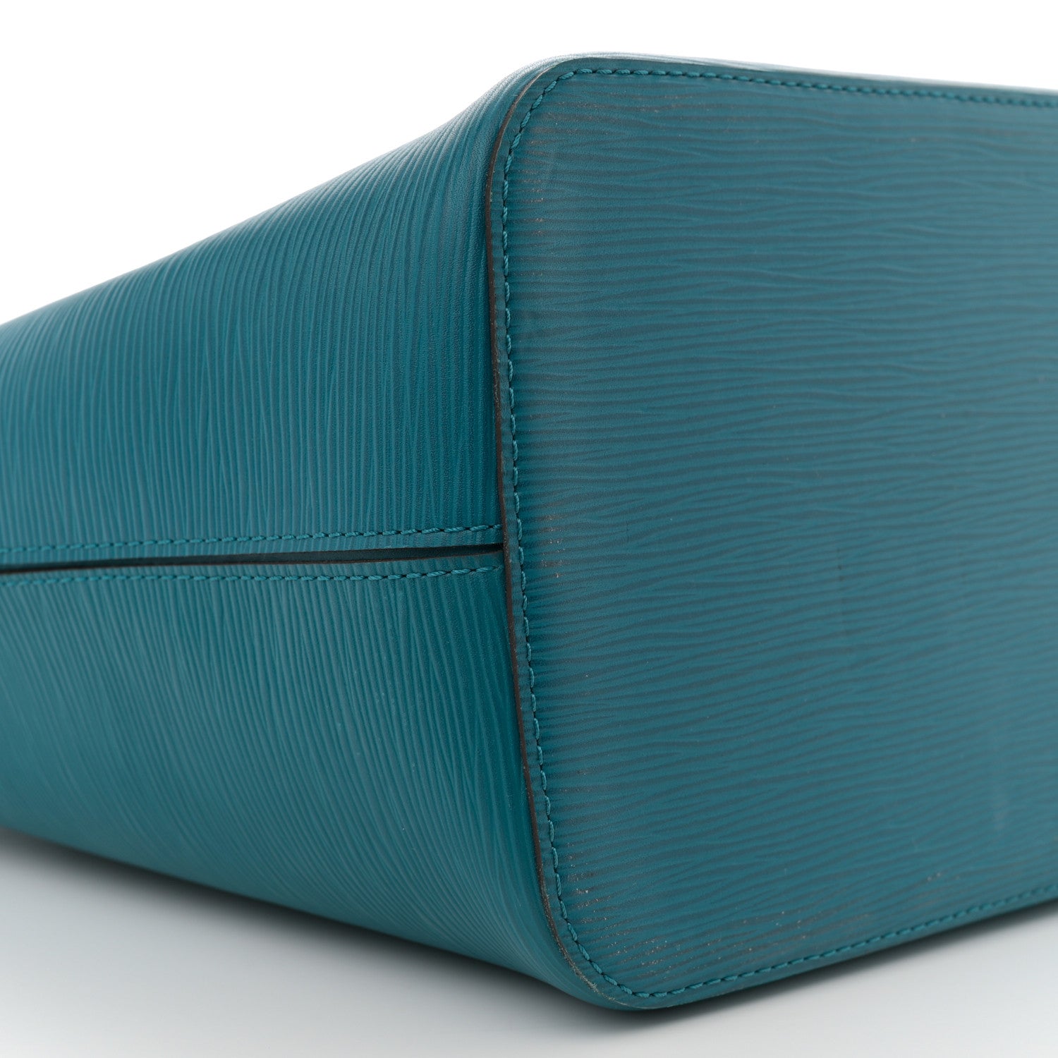 Louis Vuitton Epi Neverfull MM Cyan 9 of 12