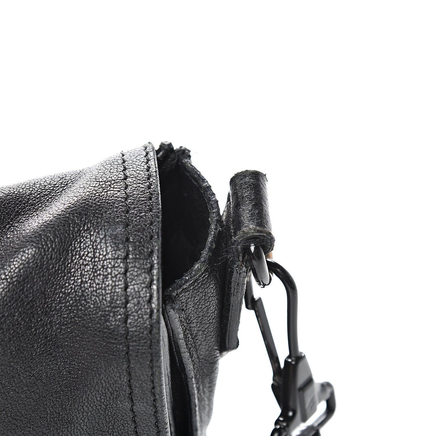 Lambskin Large PS1 Satchel Black