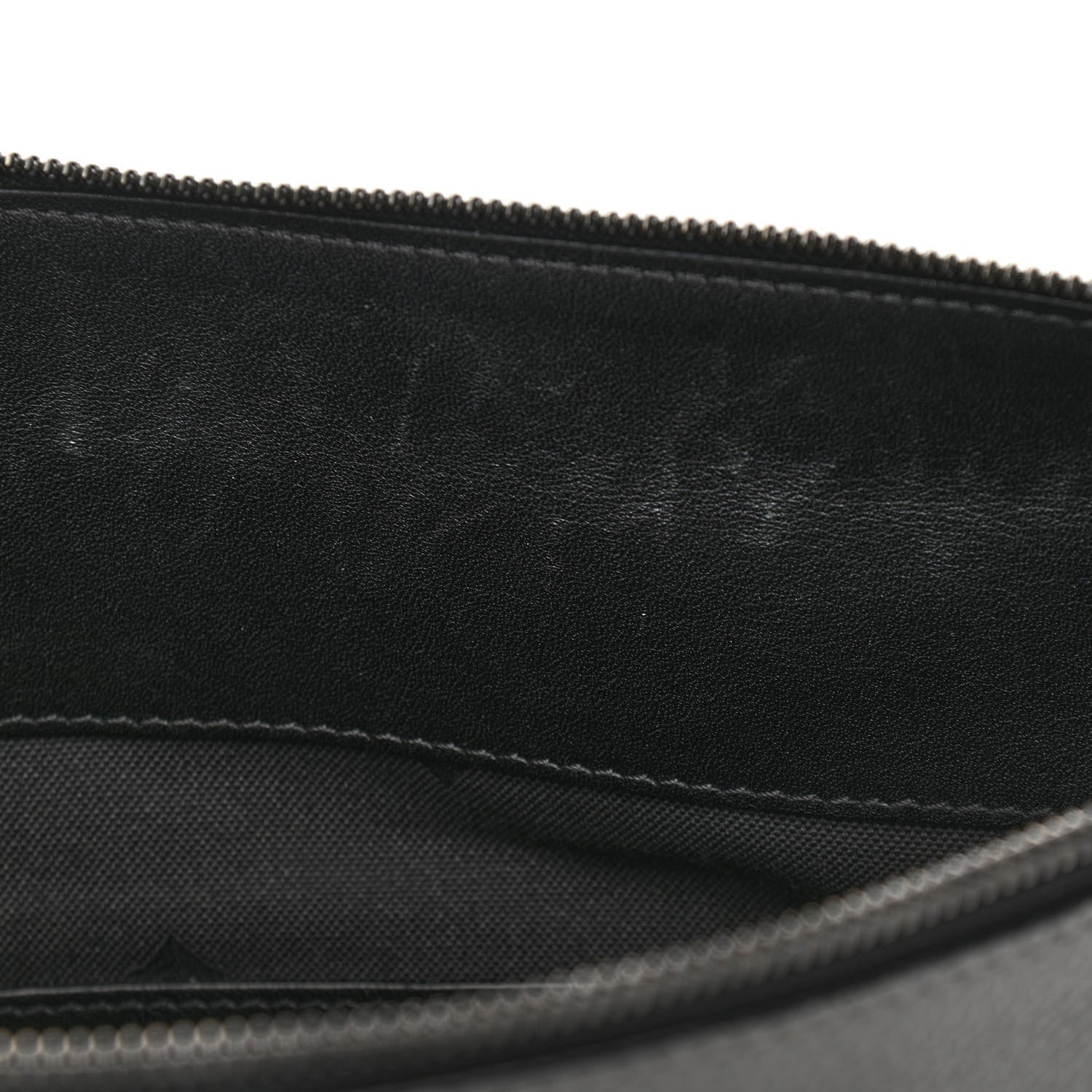 MCM Calfskin Messenger Bag Charcoal 12 of 16