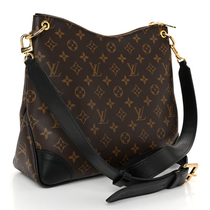 Louis Vuitton Monogram Odeon MM Black 3 of 11