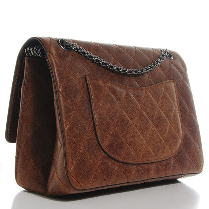 Chanel Aged Calfskin 2.55 Reissue 226 Flap Light Brown 3 of 9