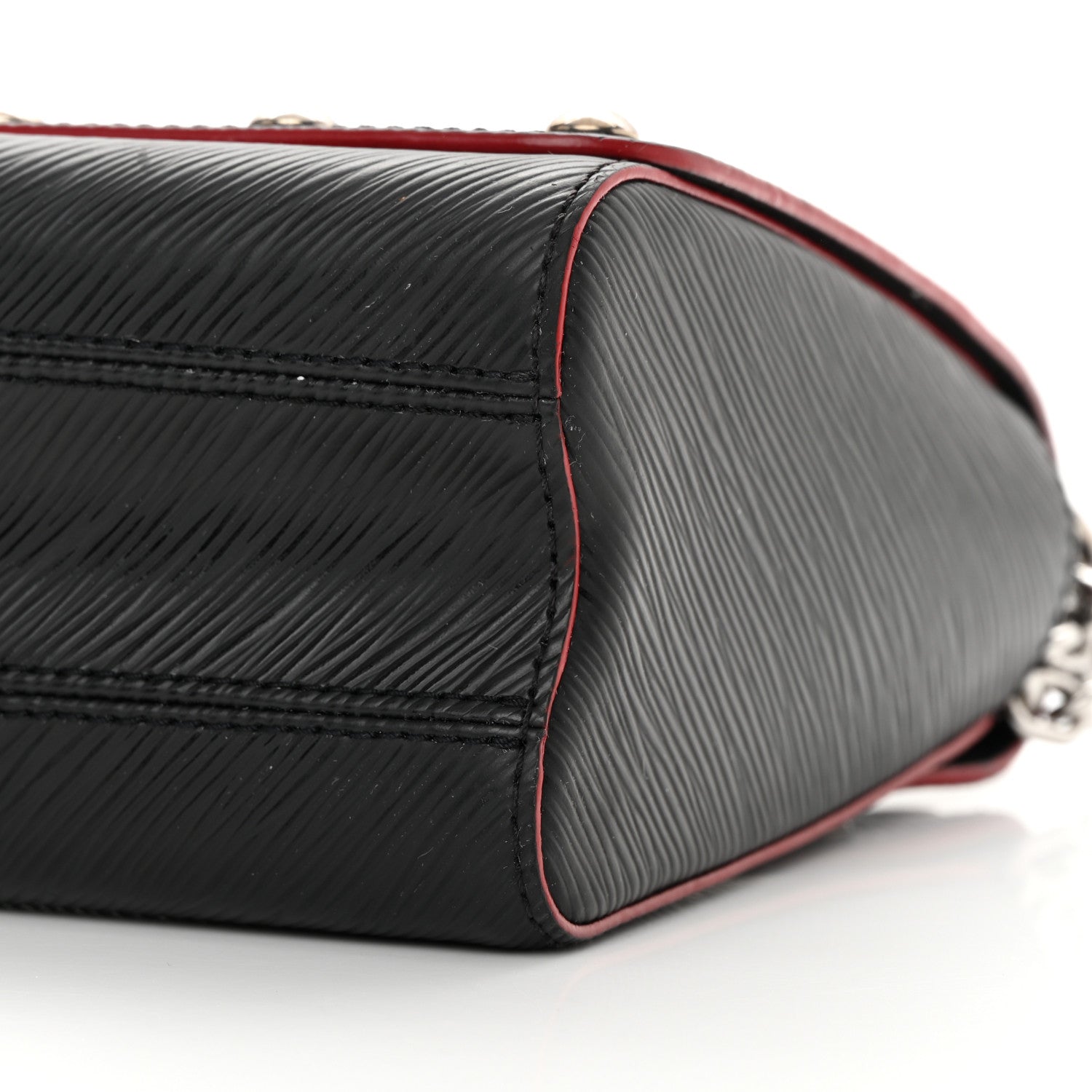 Louis Vuitton Epi Studded Twist Shoulder Bag MM Black 10 of 10