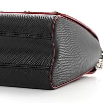 Louis Vuitton Epi Studded Twist Shoulder Bag MM Black 10 of 10