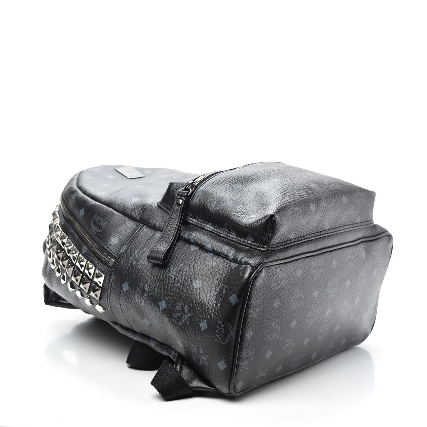 Visetos Studded Medium Backpack Black