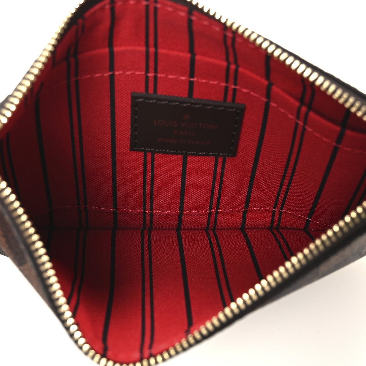Louis Vuitton Damier Ebene Neverfull PM Pochette 5 of 7