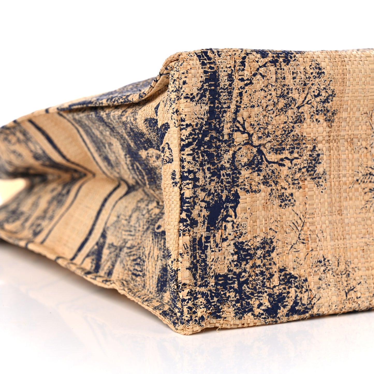 Straw Dioriviera Tote Beige