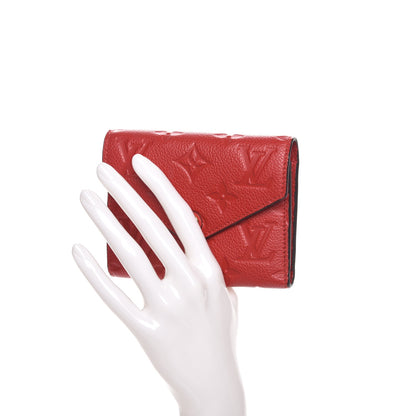 Louis Vuitton Empreinte Victorine Wallet Cherry 2 of 8