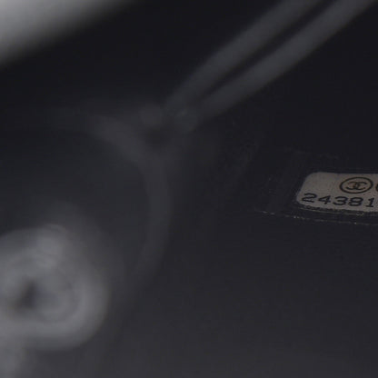 Chanel Caviar Lizard Quilted Mini Coco Handle Flap Black 7 of 9