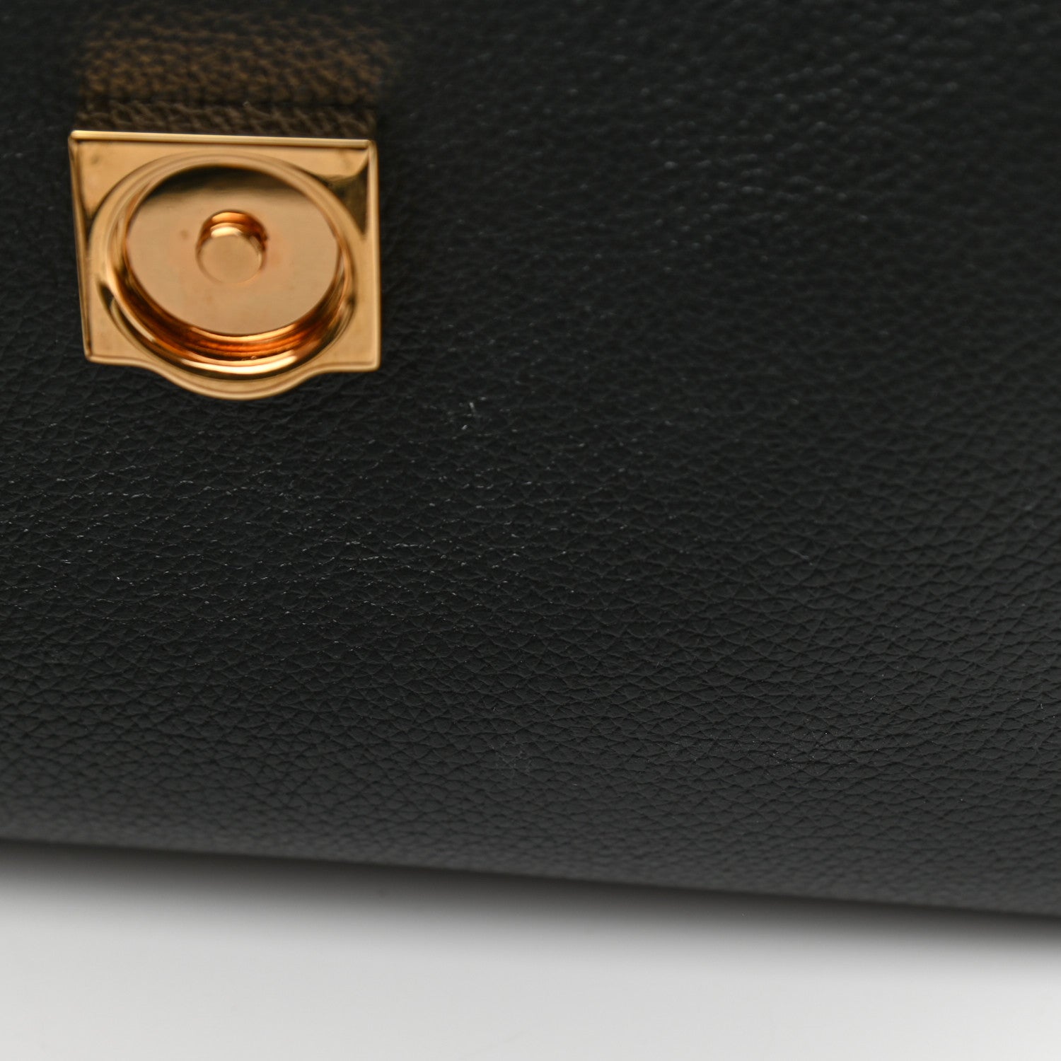 Versace Grained Calfskin Small La Medusa Top Handle Bag Black 11 of 13