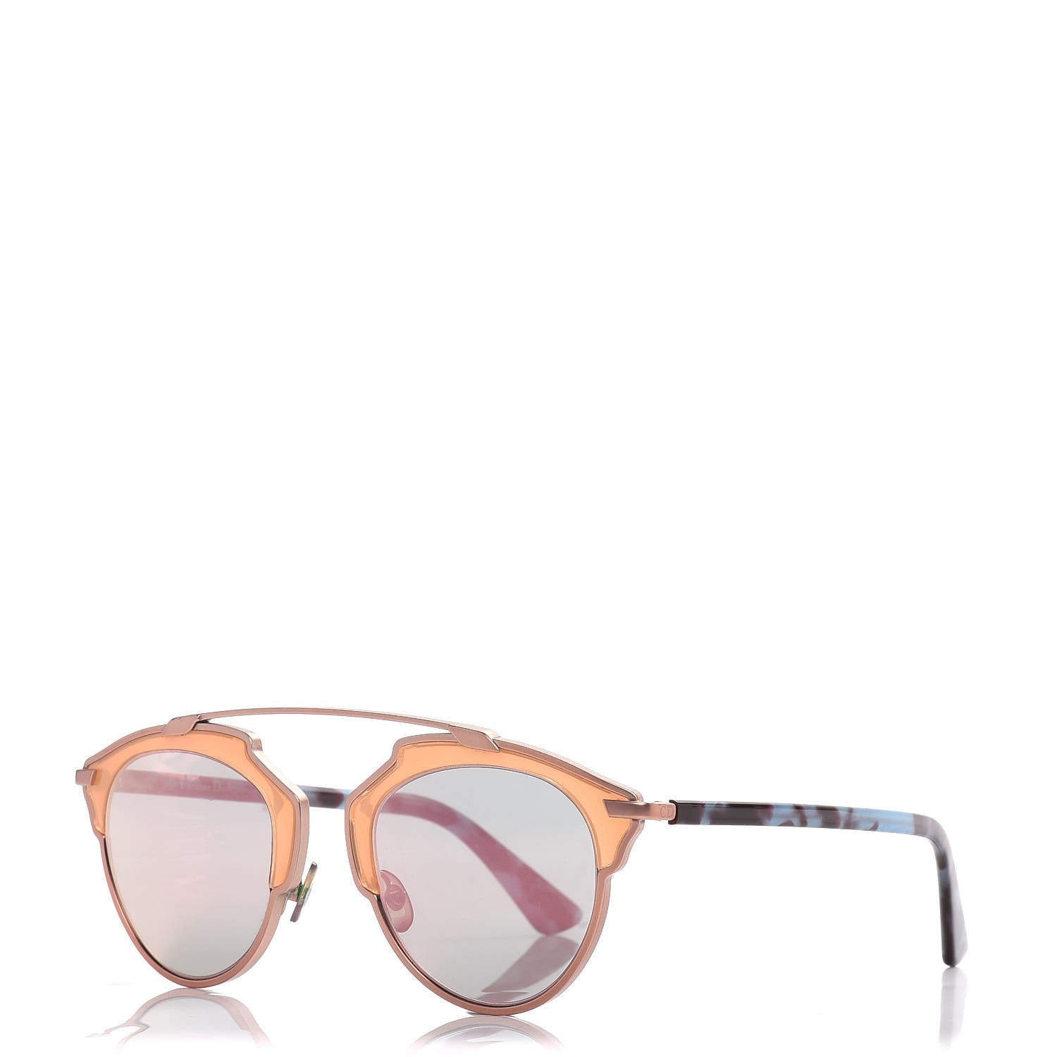 Christian Dior So Real Sunglasses Rose Gold Pink 1 of 10