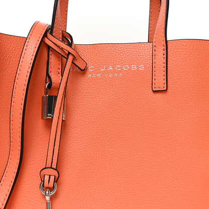 Marc Jacobs Calfskin Mini Grind Tote Bag Orange 7 of 9