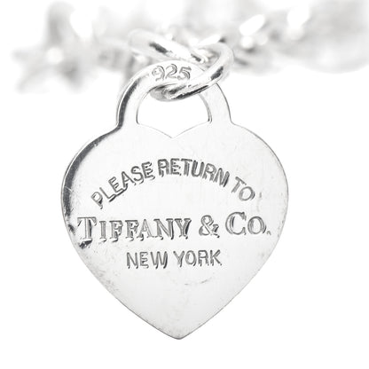 Tiffany Sterling Silver Return to Tiffany Heart Tag Charm Bracelet 4 of 5