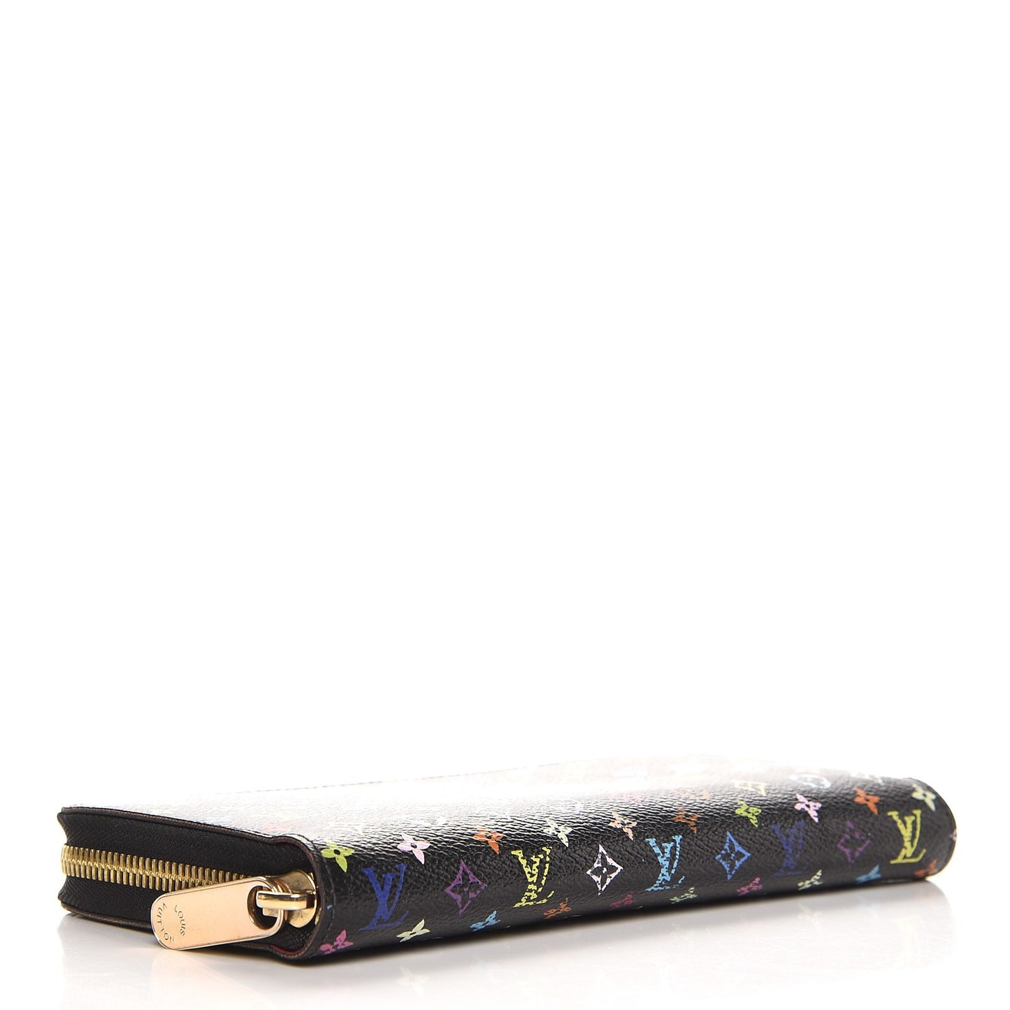 Monogram Multicolor Zippy Wallet Black Grenade