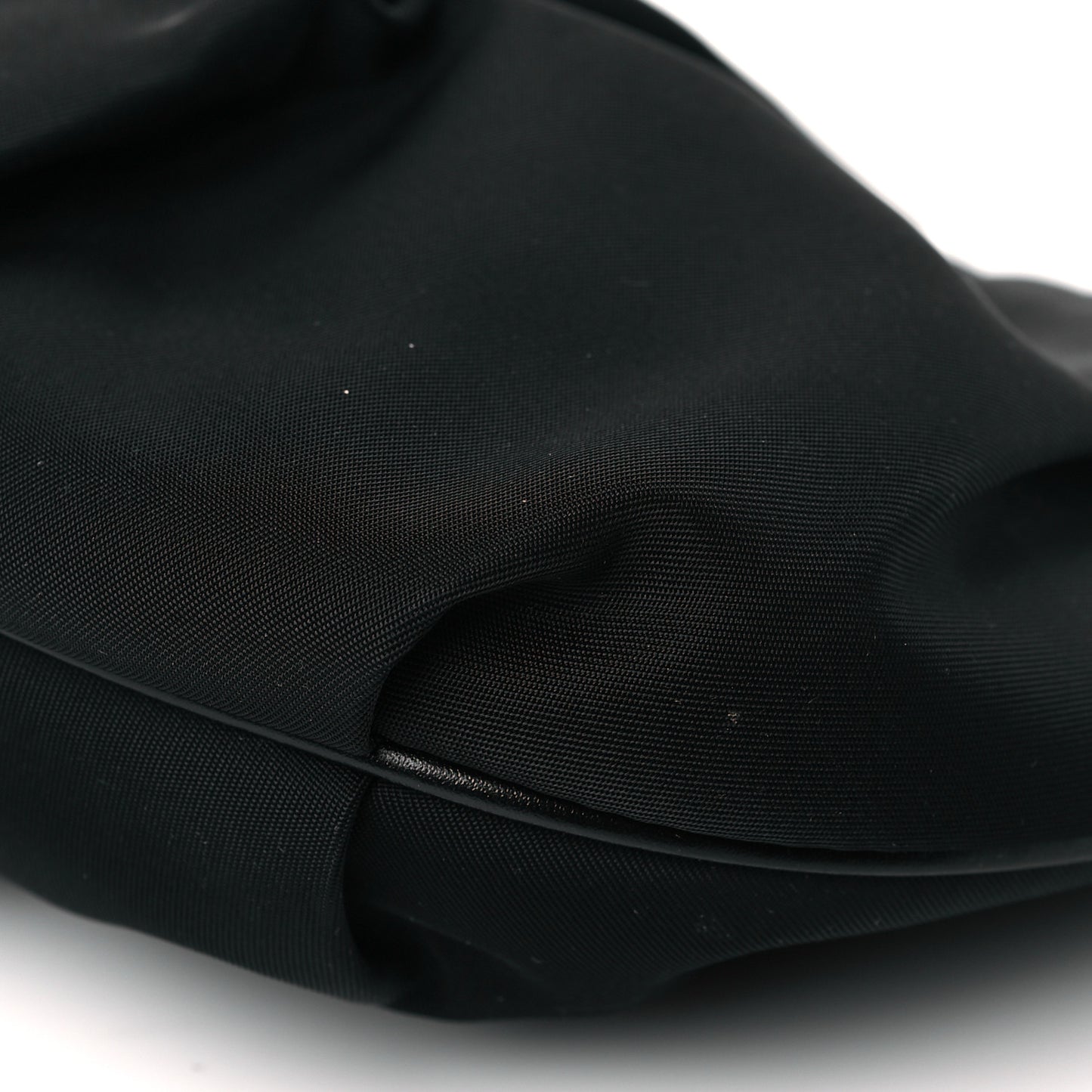 Tessuto Nylon Wristlet Clutch Black