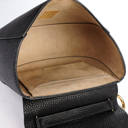 Chloe Grained Lambskin Drew Shoulder Bag Black 6 of 7
