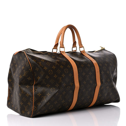 Louis Vuitton Monogram Keepall 55 3 of 19