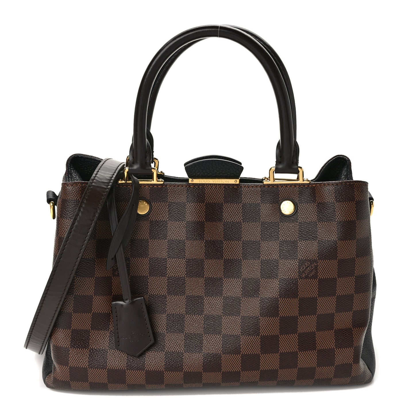 Damier Ebene Cuir Taurillon Brittany Black