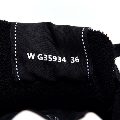 Chanel Calfskin Womens Logo Sneakers 36 White Black 8 of 11