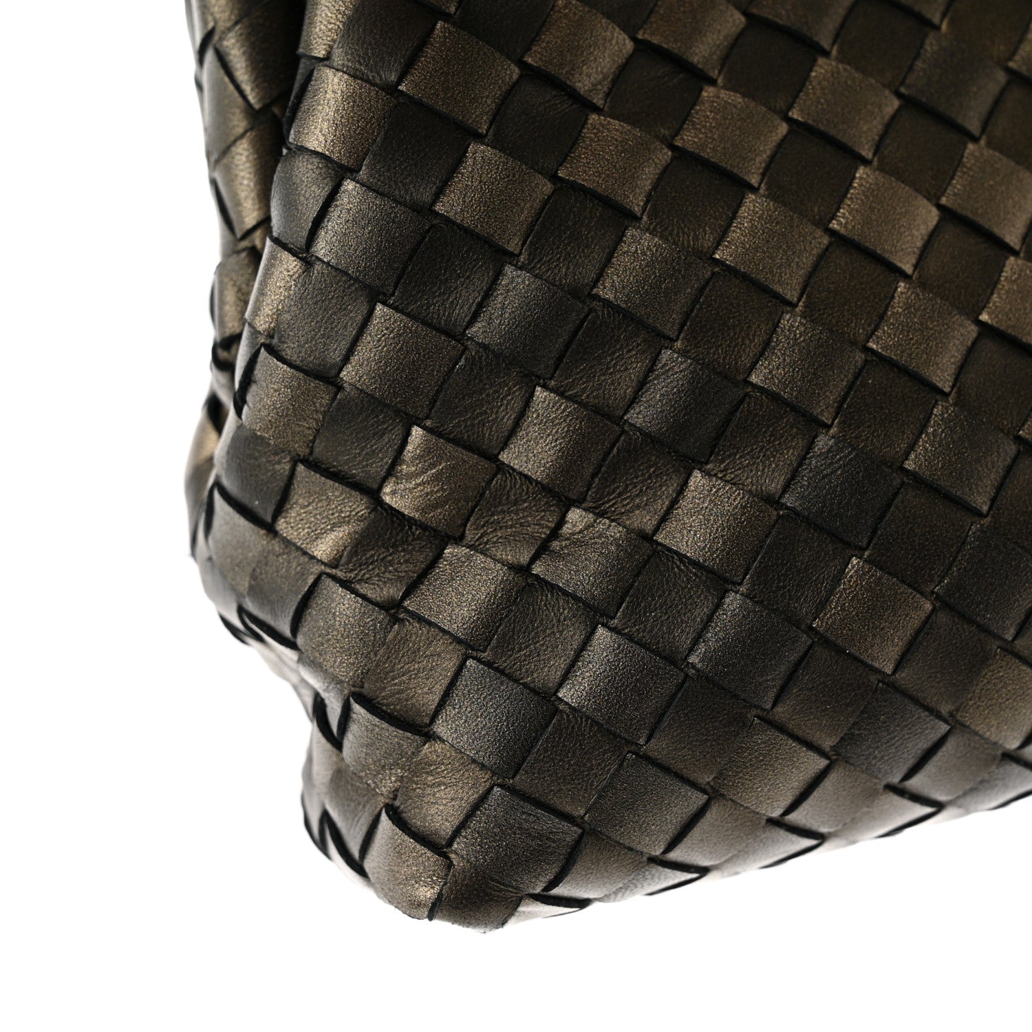 Bottega Veneta Nappa Intrecciato The Lauren 1980 Clutch Platinum 14 of 18