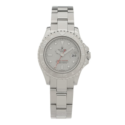 Rolex Stainless Steel Platinum 29mm Yacht-Master Watch Silver 169622 1 of 4