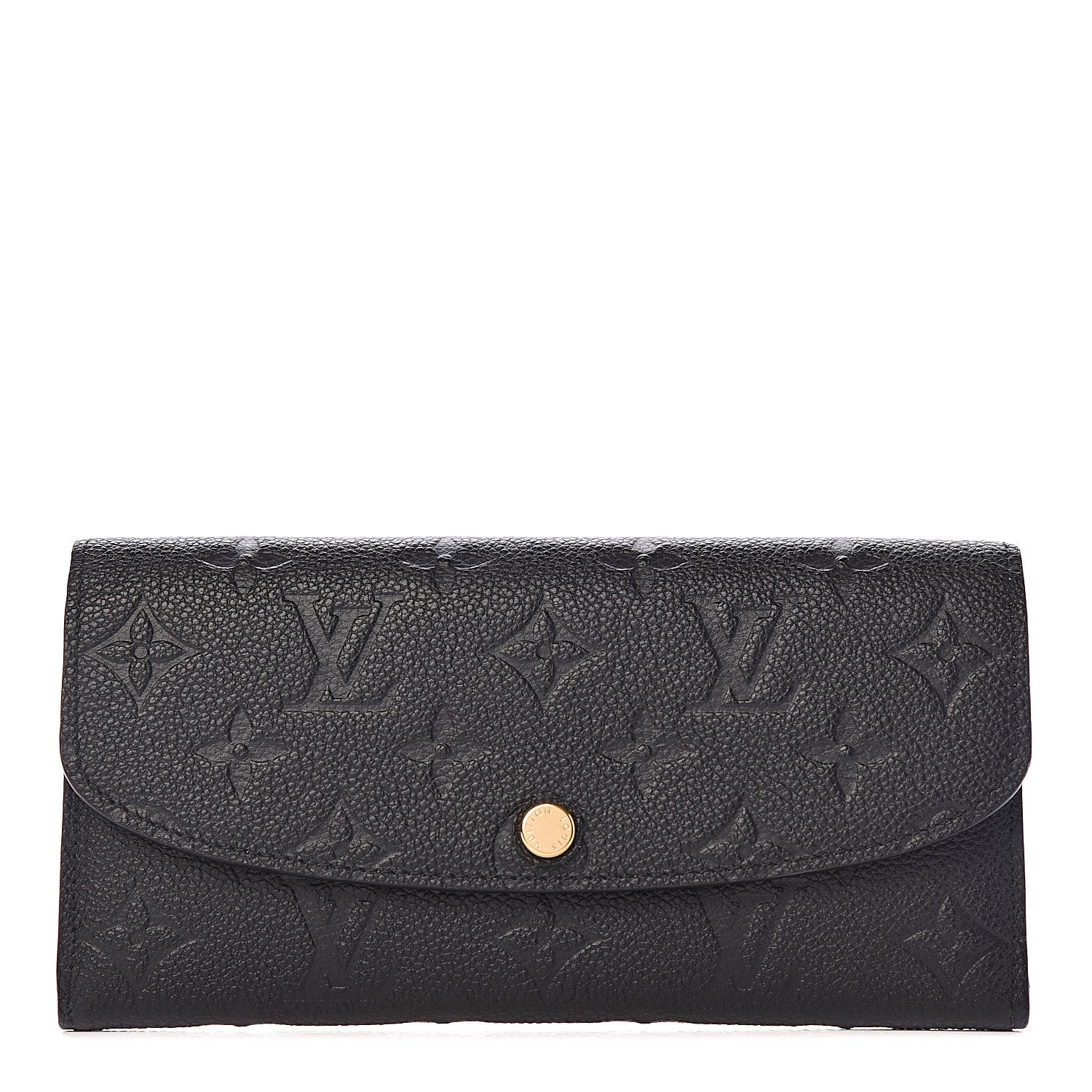 Louis Vuitton Empreinte Emilie Wallet Black Dune 1 of 8