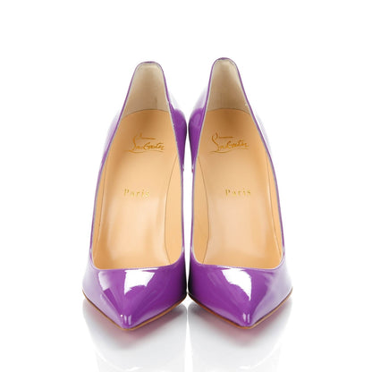 Christian Louboutin Patent Pigalle Follies 100 Pumps 38.5 Digitale 2 of 7